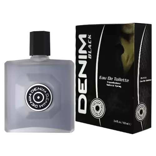 Denim Black 100 ml EDT Natural Spray Eau de Toilette Perfume For Men