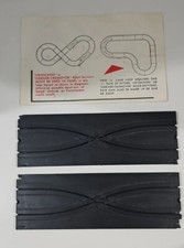 Aurora Model Motoring No. 1524 9" Crisscross Pair 2 Pieces USA Instructions