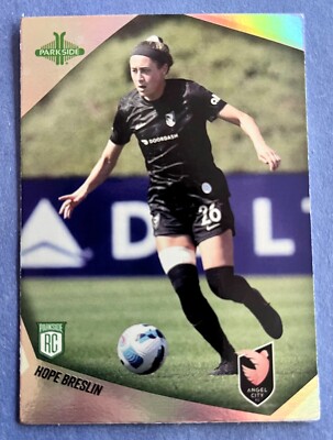 Hope Breslin 2022 Parkside NWSL Volume 1 FOILBOARD FOIL PARALLEL Rookie #75 ACFC