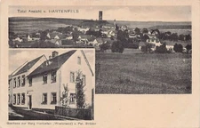 WWI US Army Post Doughboy Mail APO 734 Sergeant Meyer Military Vtg Postcard A37