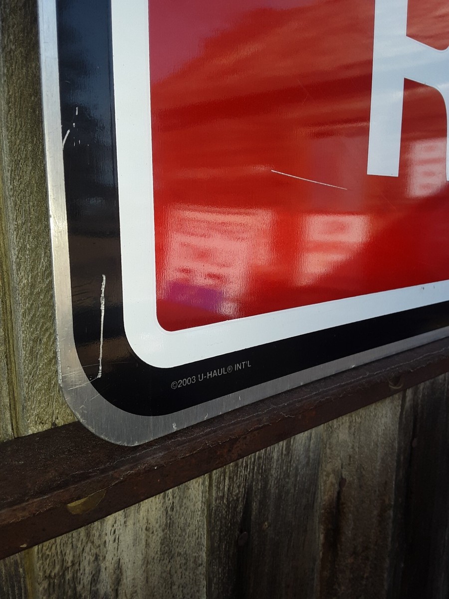 U HAUL RENTALS Double Sided Sign with Hardware 2003 | eBay