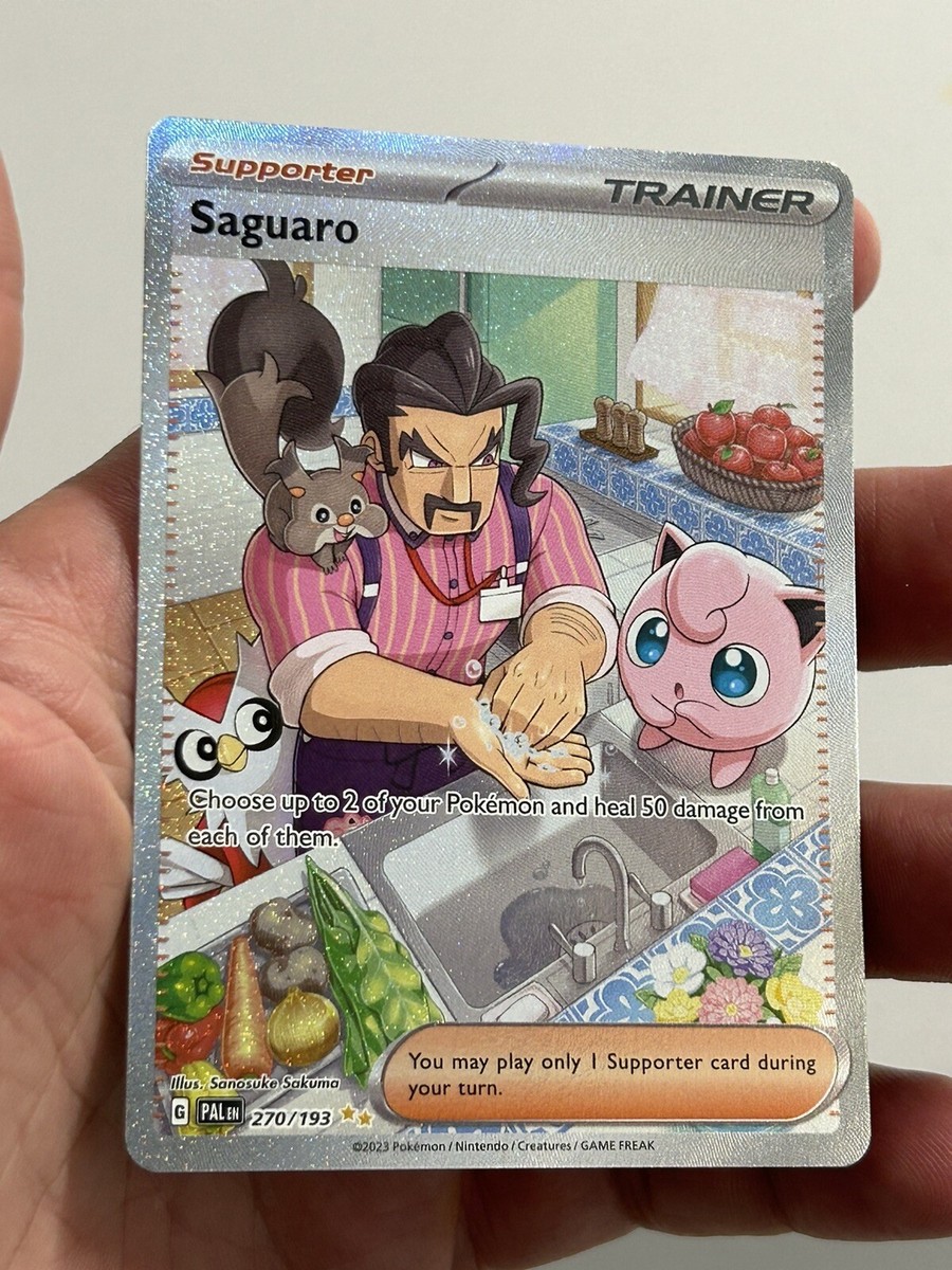 Saguaro - 270/193 - Illustration Rare - Paldea Evolved PAL - Nm - Pokemon  Card | eBay