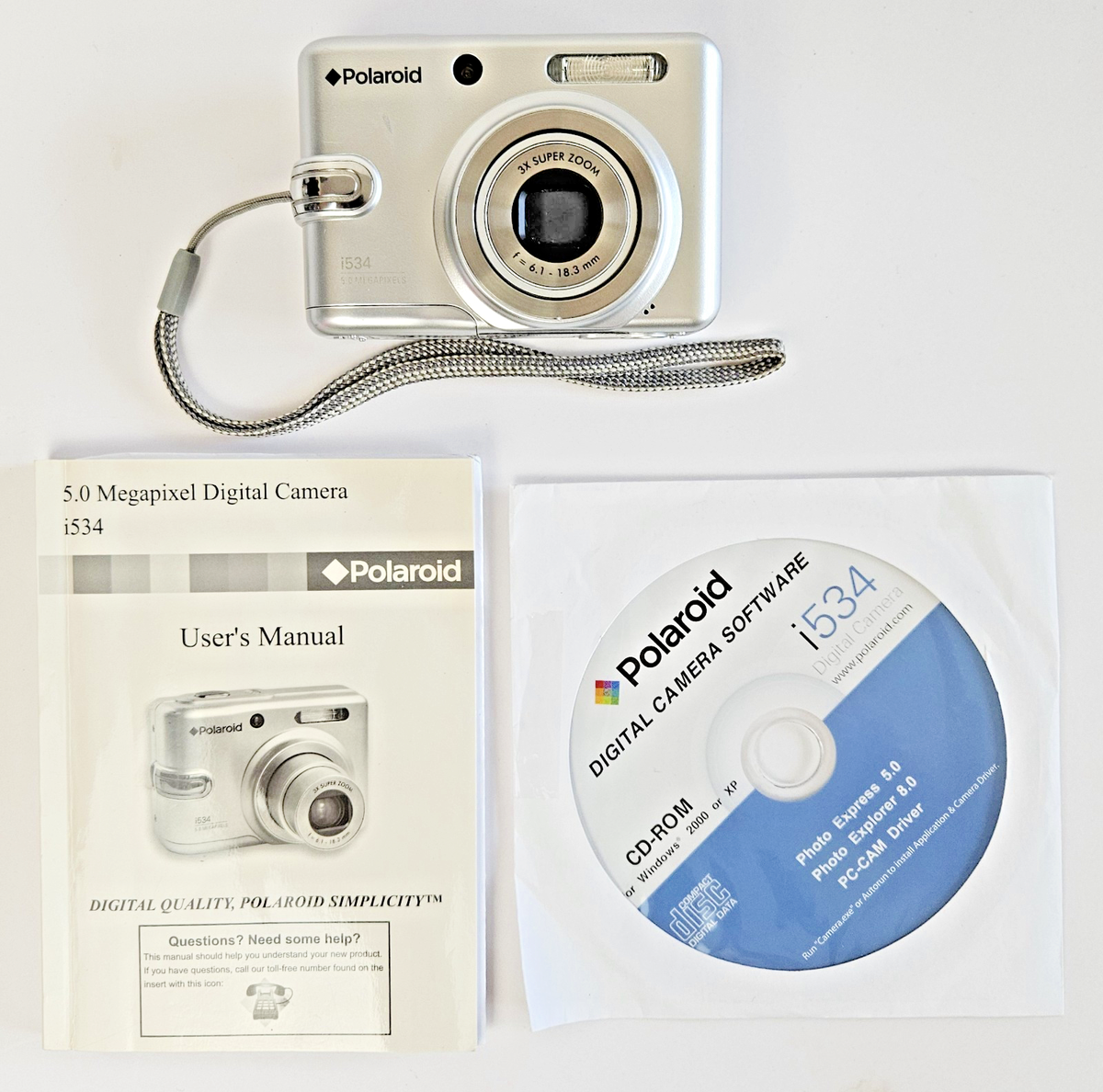 Polaroid i534 Digital Camera 5.0 Megapixels 3X Super Zoom Tested