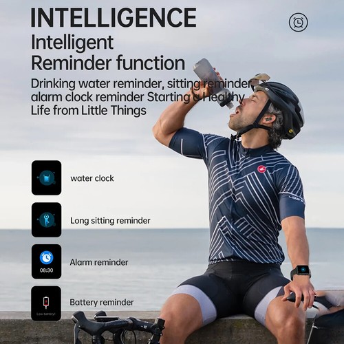 Smart Watch with Earbuds 2 in 1 Fitness Bracelet Bluetooth Headphones Music UK1 - Zdjęcie 10 z 24