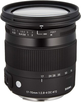 SIGMA 17-70mm F2.8-4 DC MACRO OS HSM Contemporary C013 Nikon F-DX mount