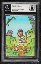 Fernando Tatis Jr. San Diego Padres Original Art Sketch Card 1/1 BAS
