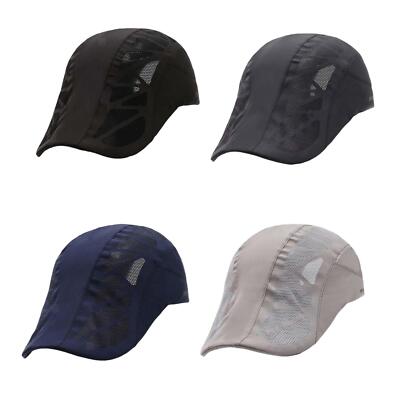 Herren Netz Schirmmützen Tennis Mützen Sommer Fahrer Mütze Sport Baseball Caps Outdoor Sonne