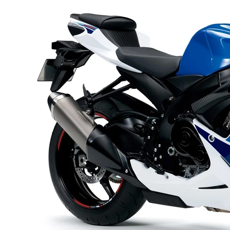 Reposapiés conductor pasajero reposapiés soporte para Suzuki GSXR600 GSXR750 06-07 EE. UU. Foto 2 de 4