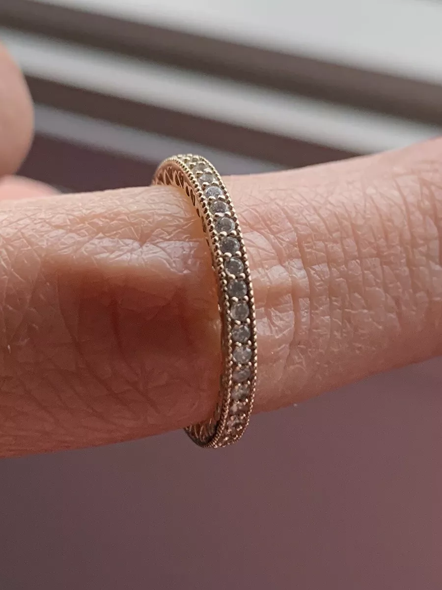 Pandora eternity ring on sale gold