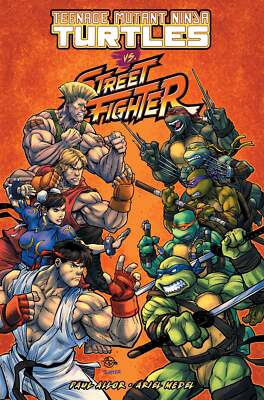 Teenage Mutant Ninja Turtles Vs. Street Fighter  Graphic Novel 