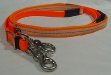 Perfeq Trail Grip Reins in arancione opaco vite alta con impugnatura arancione riflettente