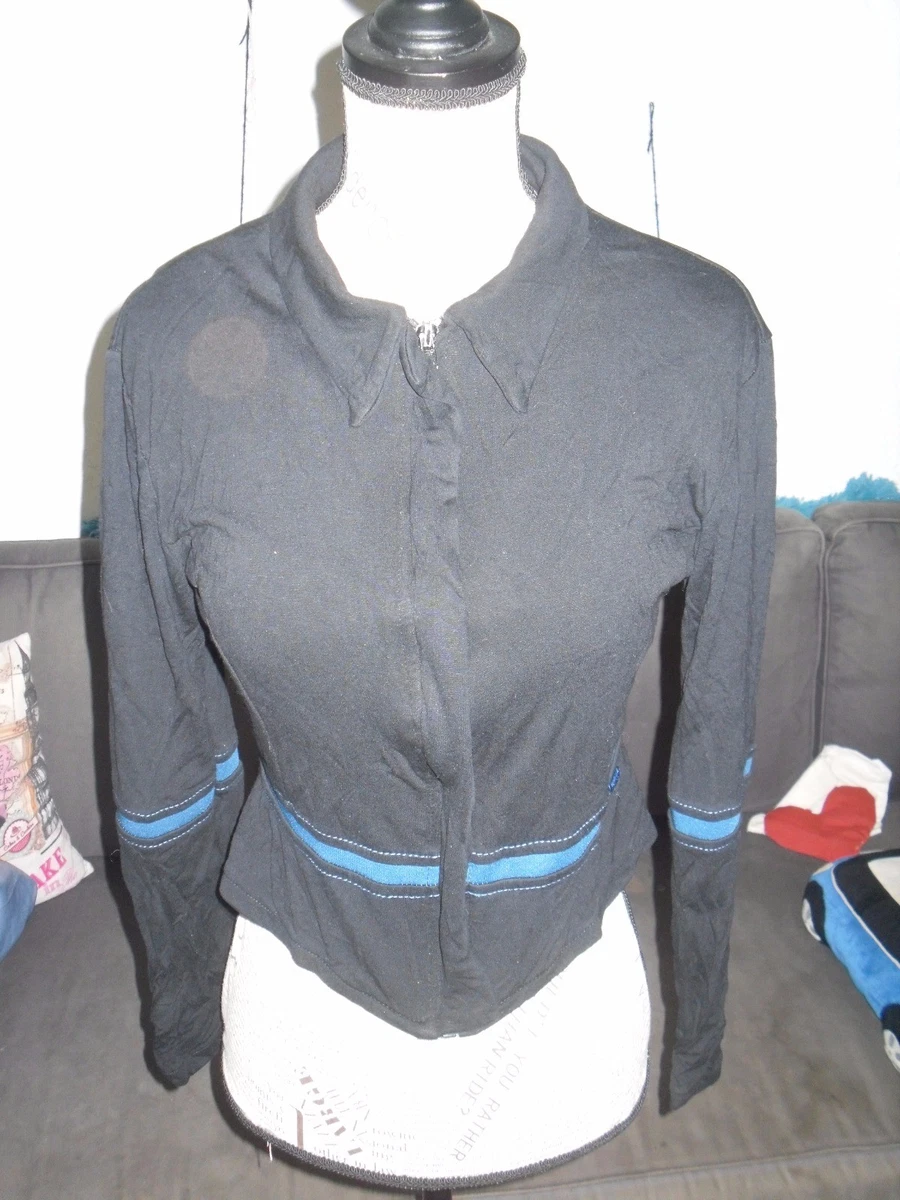Veste courte noir bleu femme MORGAN DE TOI taille 38 eBay