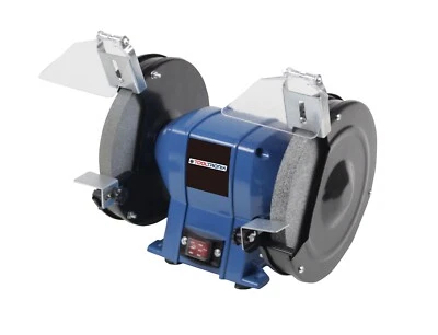 ToolTronix Bench Grinder 150W 6" 150mm Twin Grinding Stone Workshop Garage
