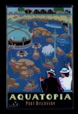 TDR TDS Tokyo Aquatopia Wonderbles Attraction Poster Disney Pin