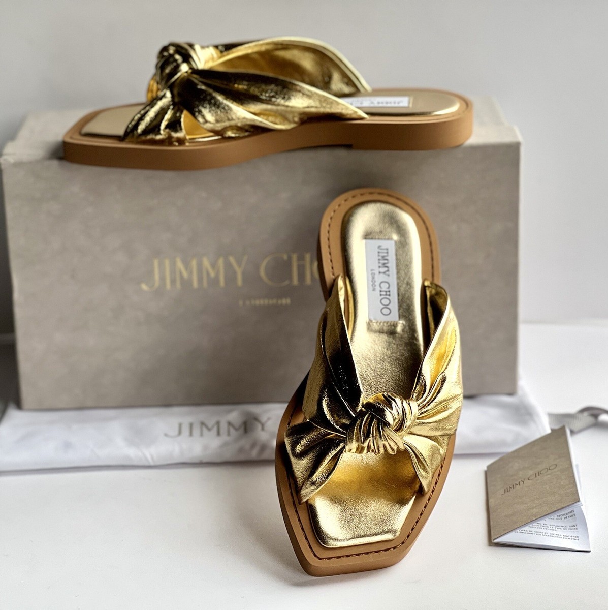 ジミーチュウ　WATSON FLAT サイズ35 1/2 楽天市場】JIMMY CHOO ジミーチュウ パンプス ホワイト ブラック