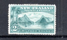 Nouvelle-Zélande 1898 2s Milford Son Sg 258 MH Pousse