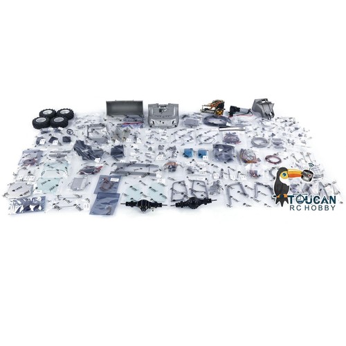 In Stock LESU 1/14 RC Hydraulic Loader MCL8 Kits 4*4 Metal Engineering Truck Car - Picture 5 of 19