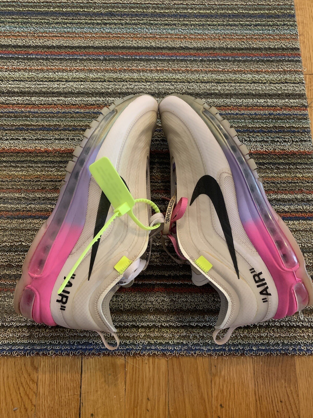 OFF WHITE X NIKE Taglia 9 5 Nike Air Max 97 OG x Serena Williams x BIANCO SPORCO Queen 2018