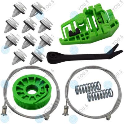 für BMW 3er E90 E91 elektr. Fensterheber Reparatursatz + Clips - Hinten Rechts