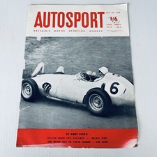 Vtg Autosport Britain’s Motor Sporting Weekly Magazine Vol 19 No 5 July 31 1959