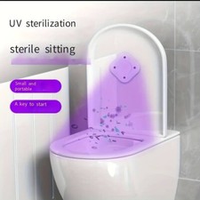 STERILIZZATORE WC TOILETTE BAGNO RICARICABILE RAGGI UVC DISINFETTA AROMATERAPIA