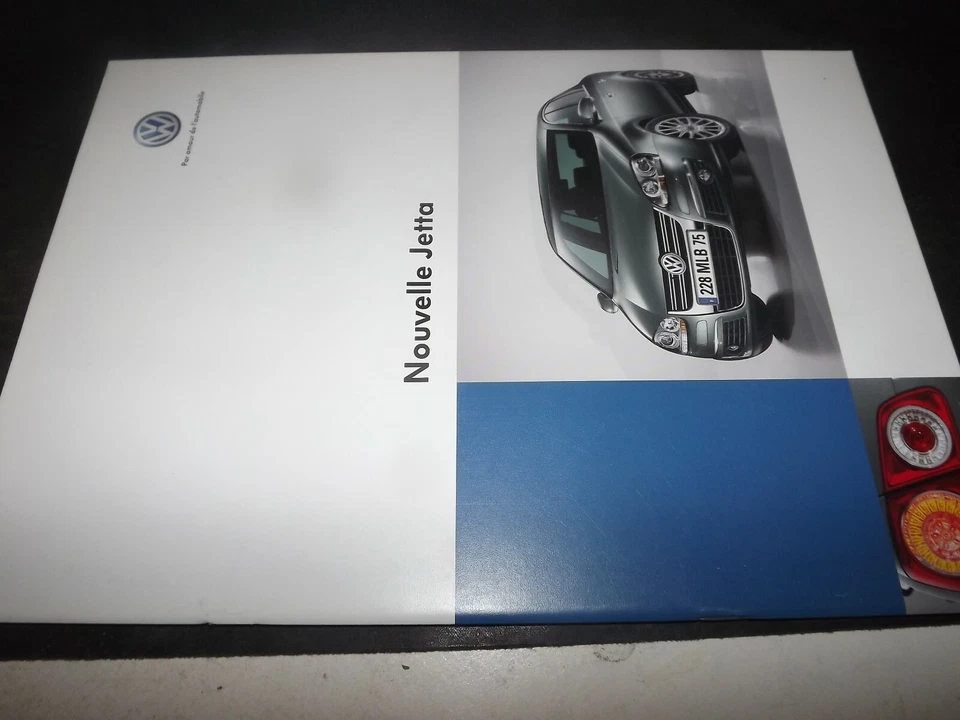 ** Brochure prospectus Volkswagen Nouvelle Jetta - Photo 1/1