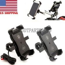 Motorcycle Phone Mount Holder Wireless USB Charger for Harley-Davidson Touring