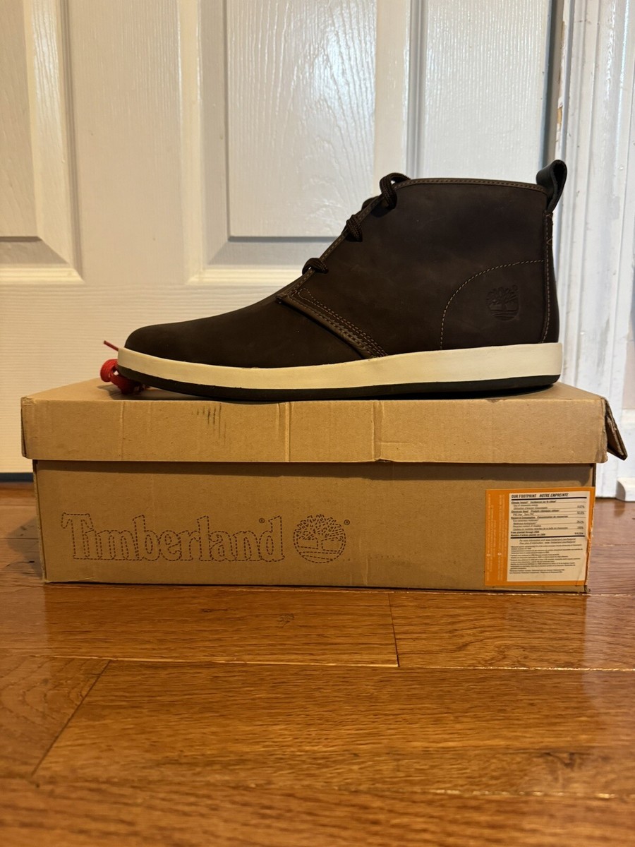 Timberland Boots Mens 11M Brown Earthkeepers Leather Travel Ankle