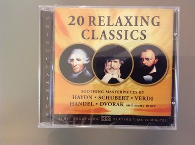 20 RELAXING CLASSICS - VARIOUS ARTISTS CD - BRAND NEW AND SEALED