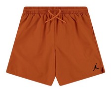 Nike Jordan Boys Jumpman Woven Shorts Orange Size Xl Starfish