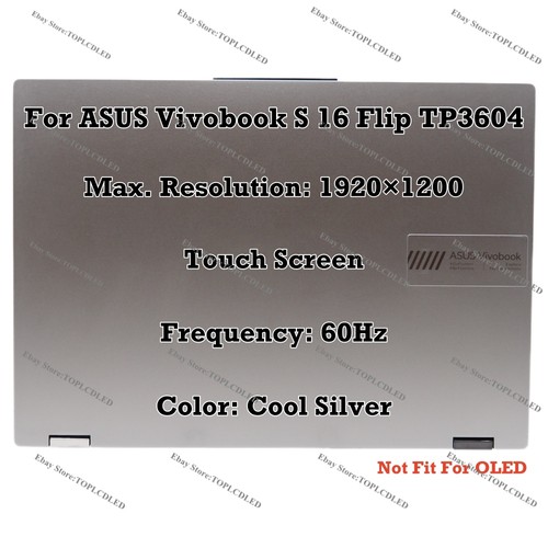 Für ASUS Vivobook S 16 Flip TP3604VA-DS74T LCD Komplett Baugruppe Touch Screen - Bild 12 von 16