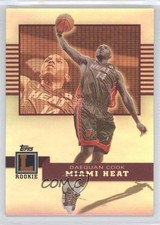 2007-08 Topps Letterman Rookie Refractor 84/99 Daequan Cook #71 0a1