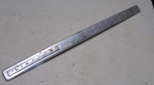 1946 1947 1948 Lincoln Zephyr Chrome Hood Bar Molding Trim. Drivers Side.