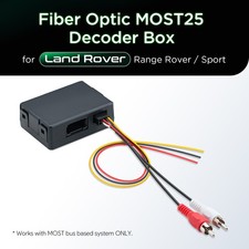Optical Fiber Decoder Box mit D2B Bus based für LAND ROVER Range Rover, Sport