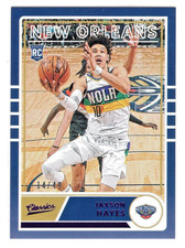 JAXSON HAYES - 2019/20 PANINI CHRONICLES CLASSIC SSP ROOKIE CARD. #14/49. rookie card picture