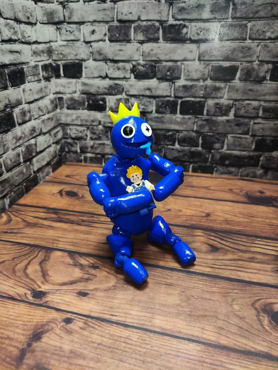 Blue Form Rainbow Friends Inspired 3D Printed Toy | eBay