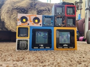 Radica Cube World - Lot of 10 - Series 1, 3, 5 & 3 Large