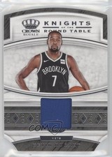 2019-20 Panini Crown Royale Knights of the Round Table Kevin Durant #KT-KD 00d2