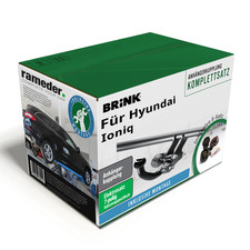 Brink Anhängerkupplung abnehmbar & 7poliger ECS E-Satz für Hyundai Ioniq 16- TOP
