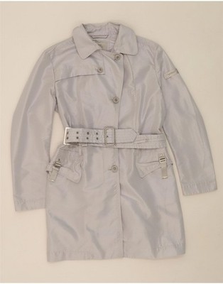 PEUTEREY Damen Trenchcoat IT 48 XL Grau Polyester BL19