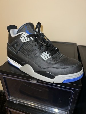 Air Jordan 4 Retro Motorsports Alternate Men's Sneakers Black/Blue
