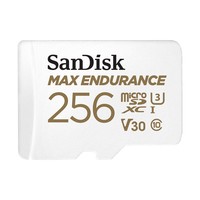 SanDisk MAX ENDURANCE - 256 GB - MicroSDXC - Klasse 10 - UHS-I - 100 MB/s