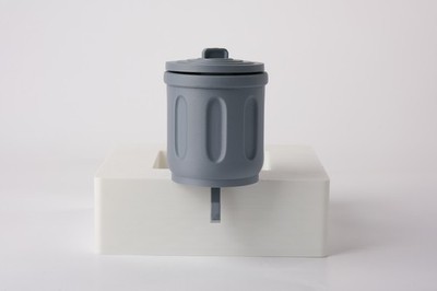 Peeking Panda Key Hook Trash Can Deko Organizer