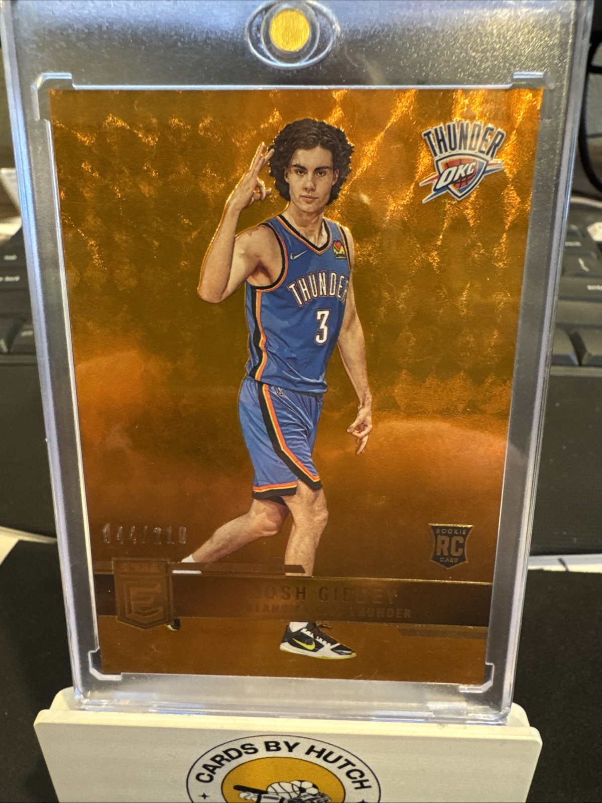 2021-22 Donruss Elite - Rookies Josh Giddey #243 Orange /210 (RC)