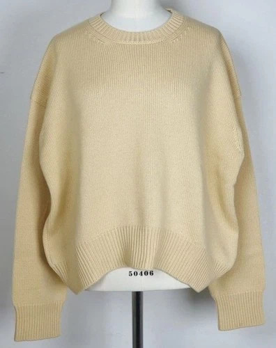 CELINE Phoebe Philo Chunky Sweater Cashmere Knit Size S Women's