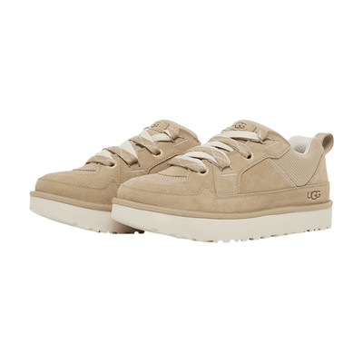 Mens UGG Lo Lowmel Sneaker - Mustard Seed Suede, Size 8 M US [1169493]