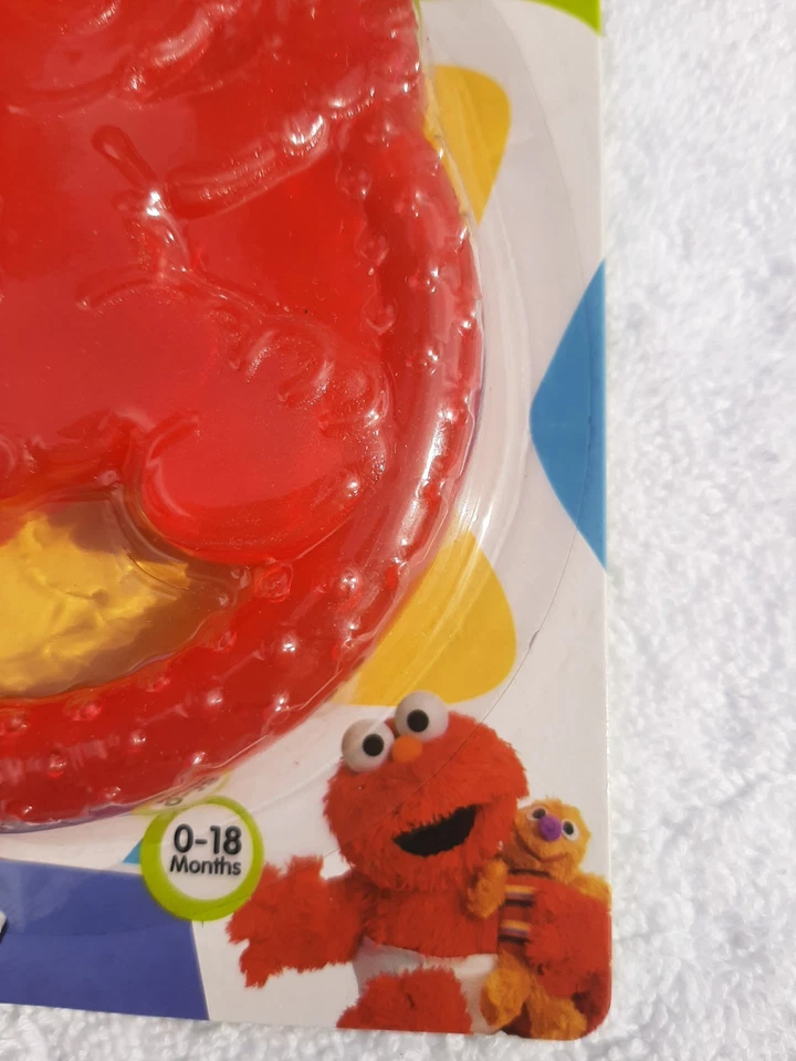 2 SESAME STREET BEGINNINGS 1 RED 1 blue ELMO TEETHER TOY. 0-18M new i package - Image 2 of 4