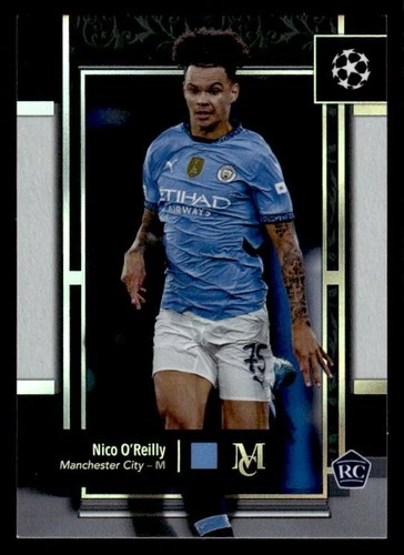 Nico O'Reilly 2024-25 Topps Museum Collection UEFA Club Competitions RC #97 ESE