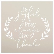 Inspirational Quotes Wall Art Home Decor Reusable Plastic Stencil - StencilAir