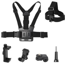 Chest  Head Mount Harness Kit - POV Hands  Free Strap for Phone  Action Camera